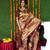 Coffee woven paithani silk saree with blouse