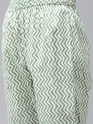Green printed cotton ethnic-kurtis 5