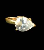 Designer Gold diamond nosering or nosepin