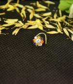 Designer Gold diamond nosering or nosepin