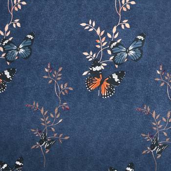 MNP Collection Fitted Single Bedsheet Grey Butterfly Floral Print bedsheet kidz 5