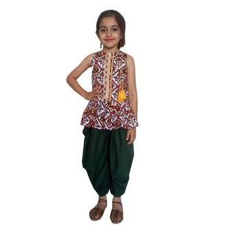 Peplum Dhoti top patoda 1