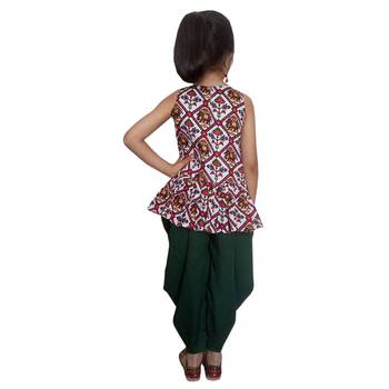 Peplum Dhoti top patoda 2