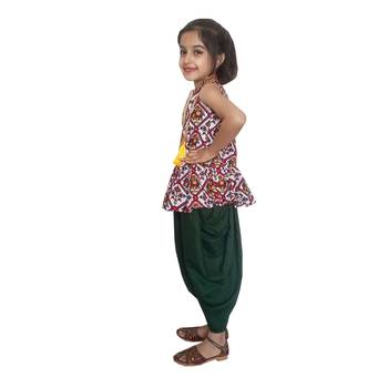Peplum Dhoti top patoda 3