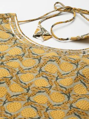 Mustard gotta patti cotton salwar 2