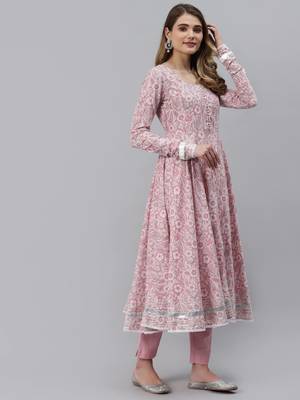 Pink gotta patti cotton salwar 4