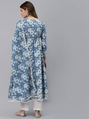 Blue gotta patti cotton salwar 3