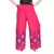 Pink Cotton Embroidered Palazzo