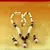 Moti Cz Pearl Stone Polki Kundun  Necklace With Earing