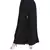 Black Chiffon Solid Palazzo
