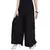 Black Chiffon Solid Palazzo