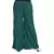 Green Chiffon Solid Palazzo