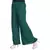 Green Chiffon Solid Palazzo