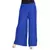 Blue Chiffon Solid Palazzo