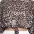 Animalistic print women crop top
