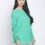 Denser solid green women top