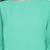 Denser solid green women top
