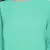 Denser solid green women top