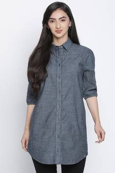 Dopple grey women long Tunic
