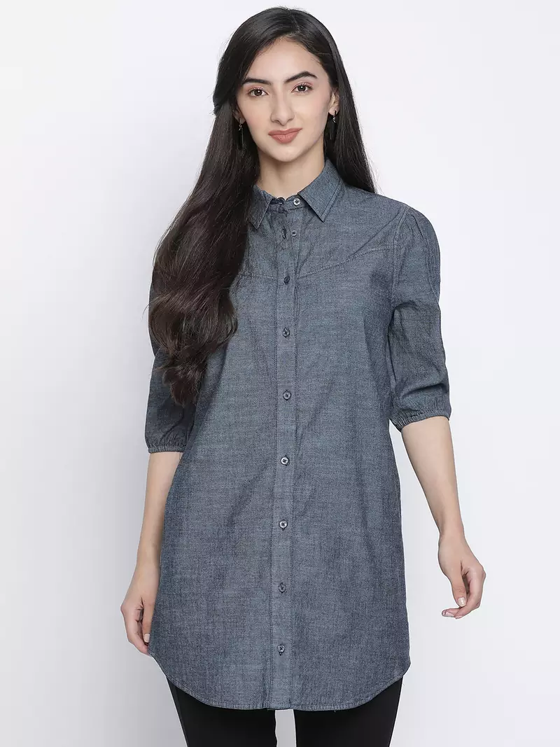 Dopple grey women long Tunic