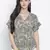 Glam of floral casual women top