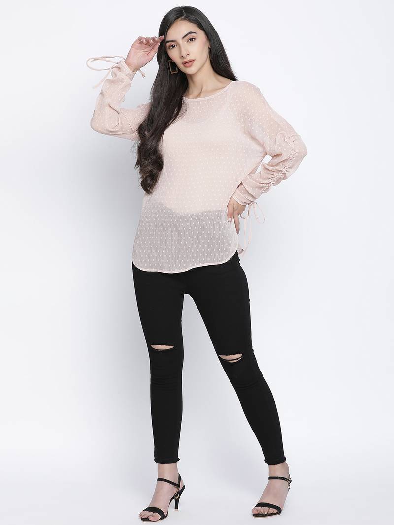 Light  bright casual women top