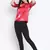 Sizzle red floral print women nightwear top