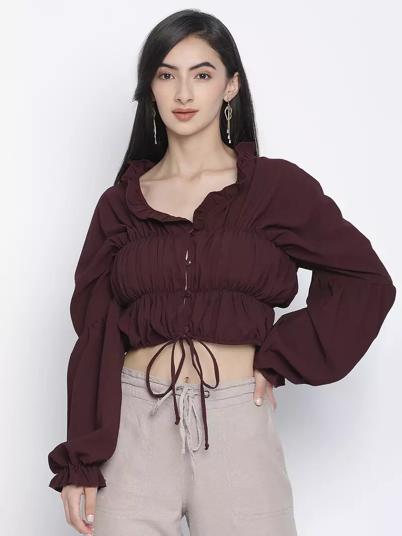 Wiinzoe elasticated women top