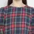 Bold brush check women top