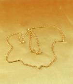 gold micro platted chain size-20"