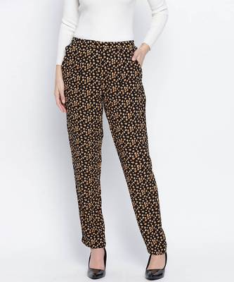 Ragallic small motif casual women pant 1