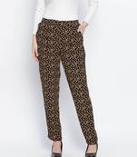 Ragallic small motif casual women pant
