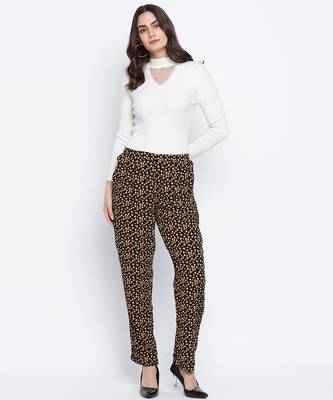Ragallic small motif casual women pant 2