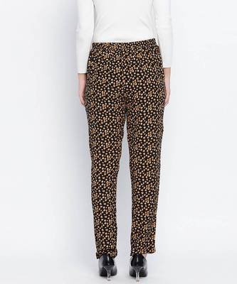 Ragallic small motif casual women pant 4