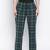 Aric green brush check men nightwea pajama