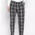 papper black brush check men nightwear pajama
