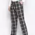 papper black brush check men nightwear pajama