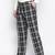 papper black brush check men nightwear pajama
