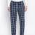 vocue blue brushcheck men nightwear pajama
