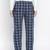 vocue blue brushcheck men nightwear pajama
