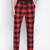Dope red brush check men nightwear pajama