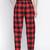 Dope red brush check men nightwear pajama