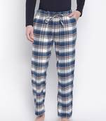 Restful multicolor brush check men nightwear pajama