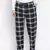 Navy real blue brush check men nightwear pajama
