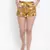 Delightful floral print women nightwear short
