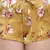 Delightful floral print women nightwear short