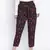 Flwerous black elsticated women pant