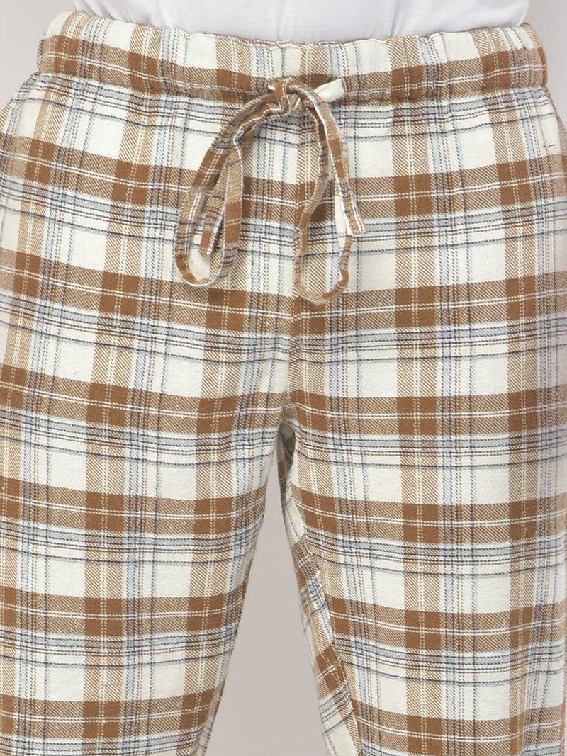 Ben brown brush check men nightwear pajama