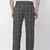 Dreamy black brush check men nightwear pajama