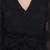 Elegant Black tie knot women dress
